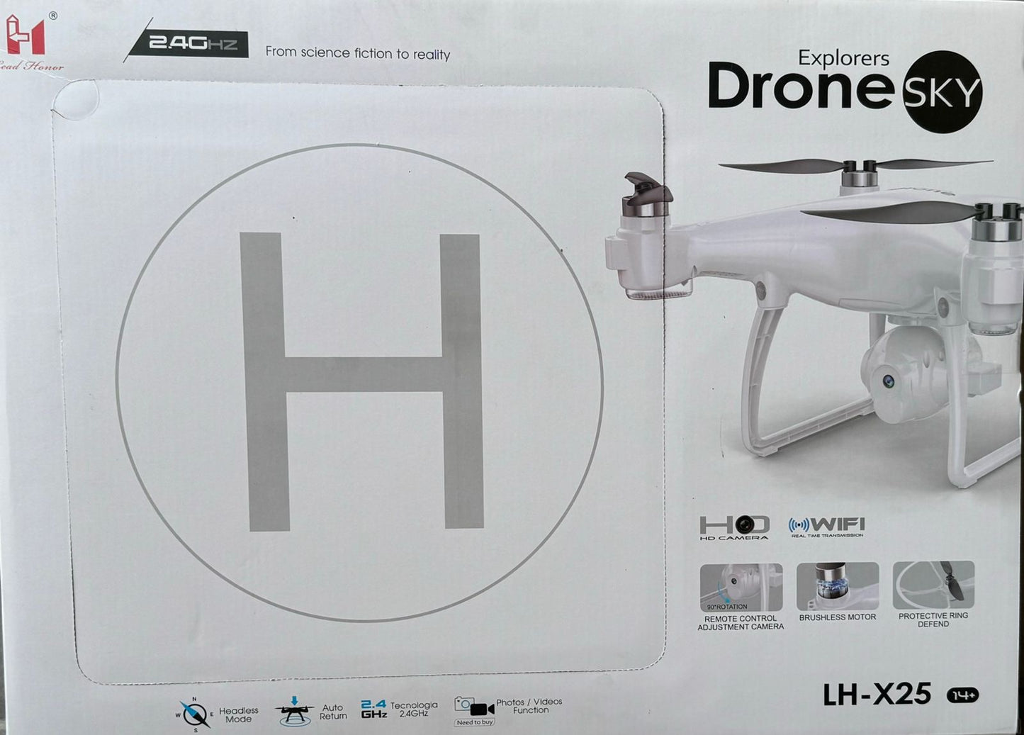 LH-X25 Rc Drone With Wifi Camera