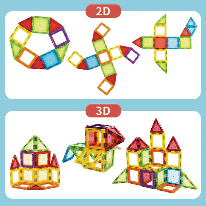 Magnetic construcation blocks 46-PCS