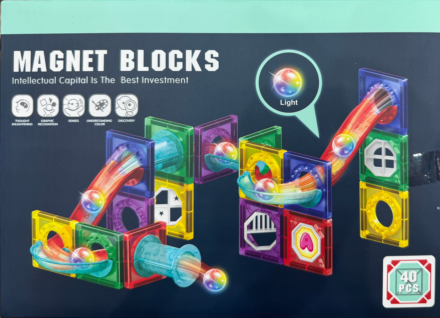 Magnet Blocks 40 PCS