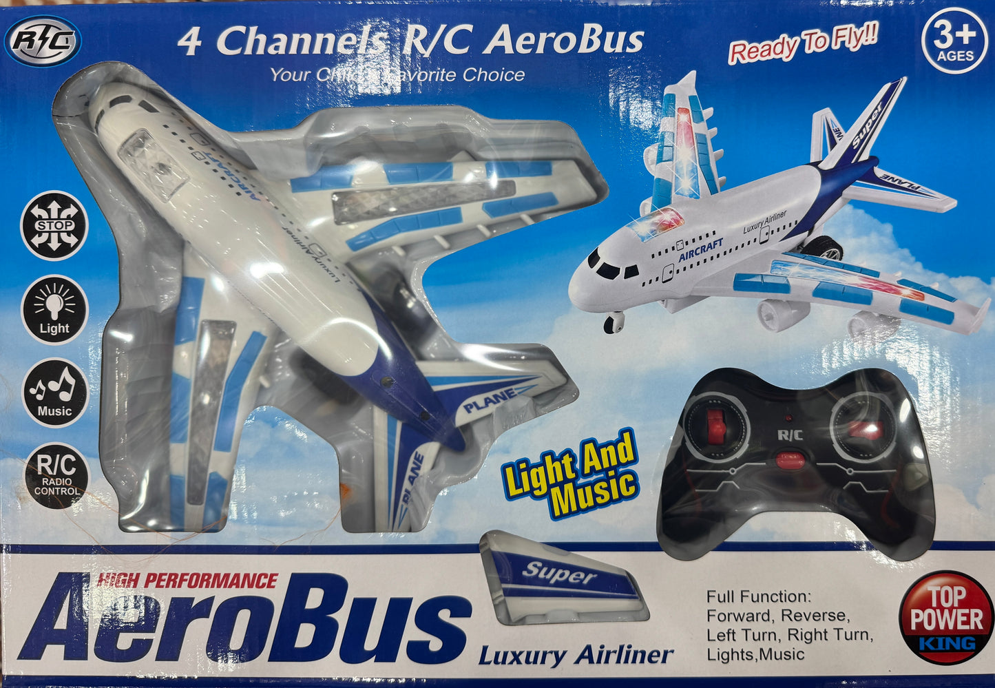 R/C Remote Control Aero Bus