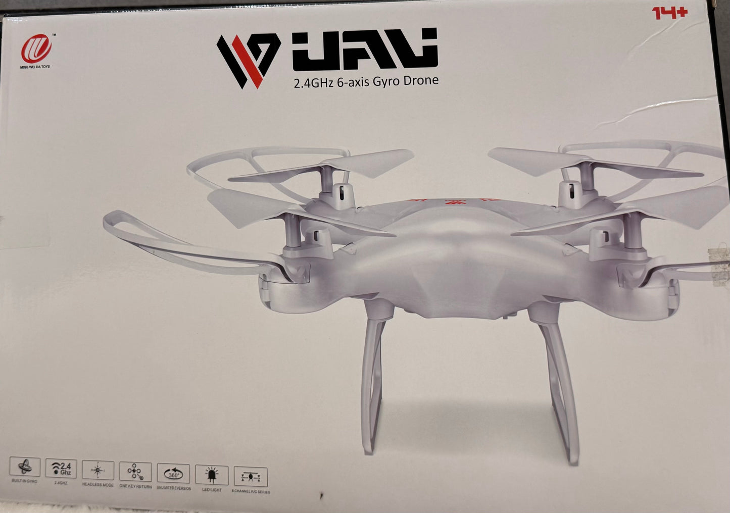 Remote Control Drone UAV 2.4GHz 6-Axis without camera