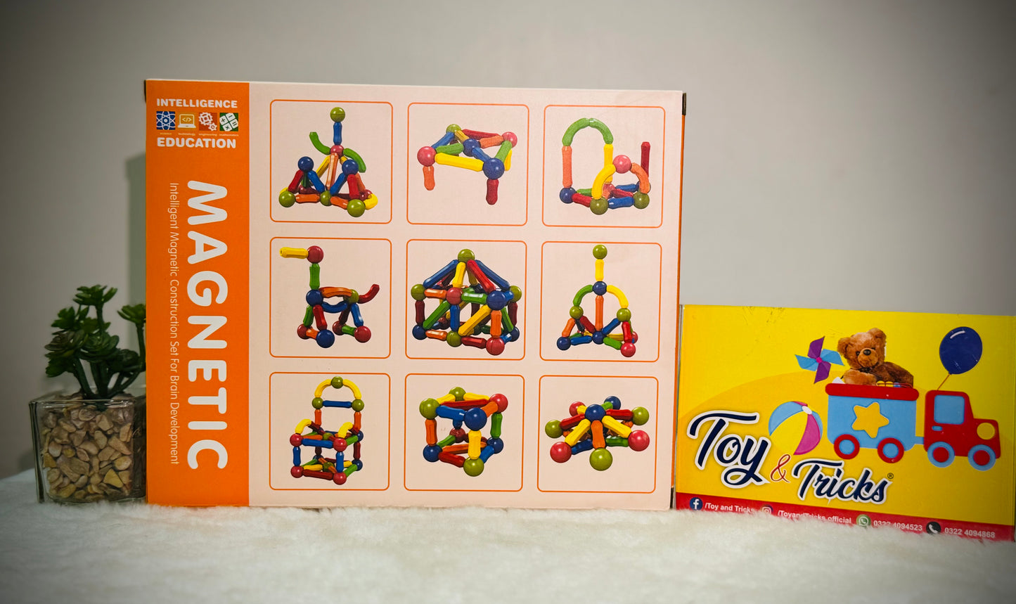 Magnetic building blocks-42PCS