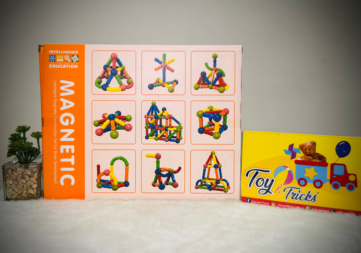 Magnetic building blocks-64PCS