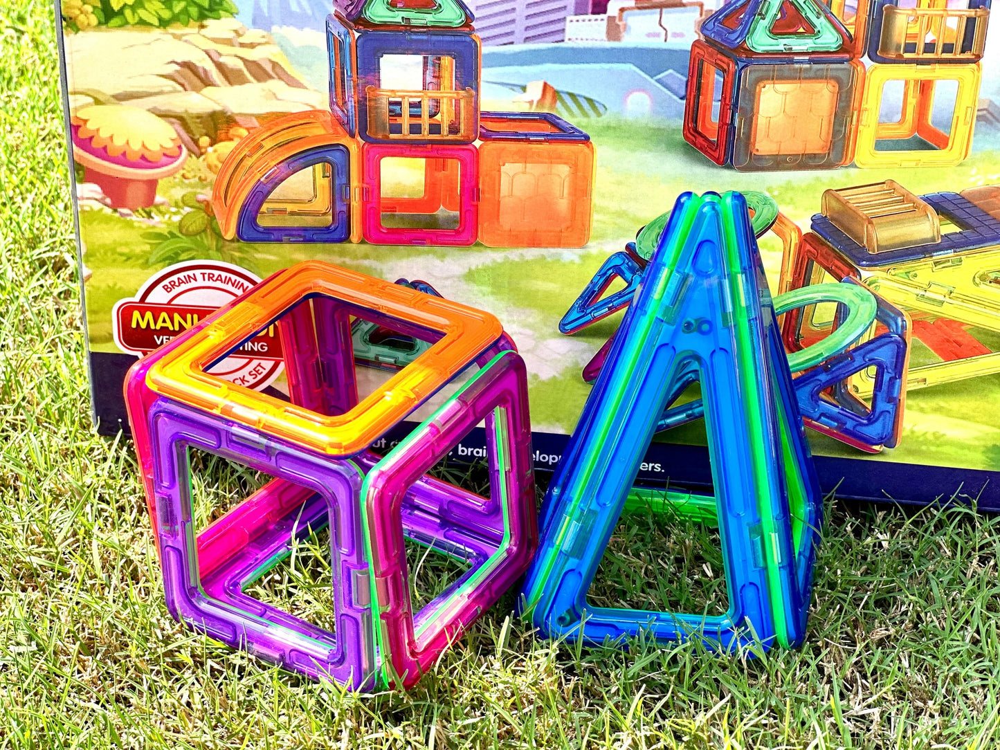 Magnetic Building Blocks Toys 48 Pieces