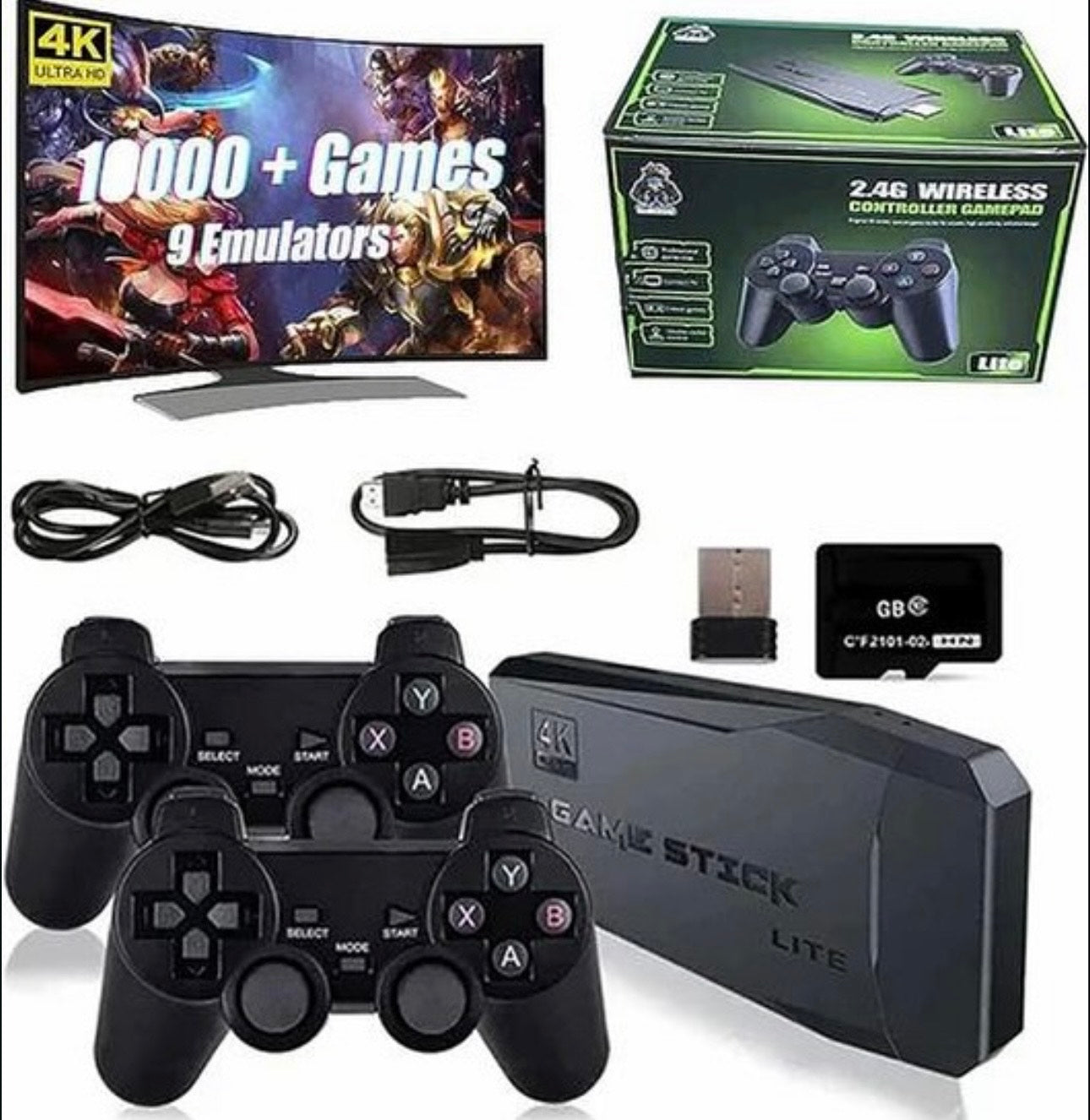 M8 4K Retro Game Console - 20,000 Games