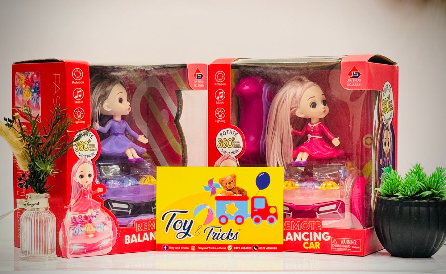 Remote Control Dancing Doll Car