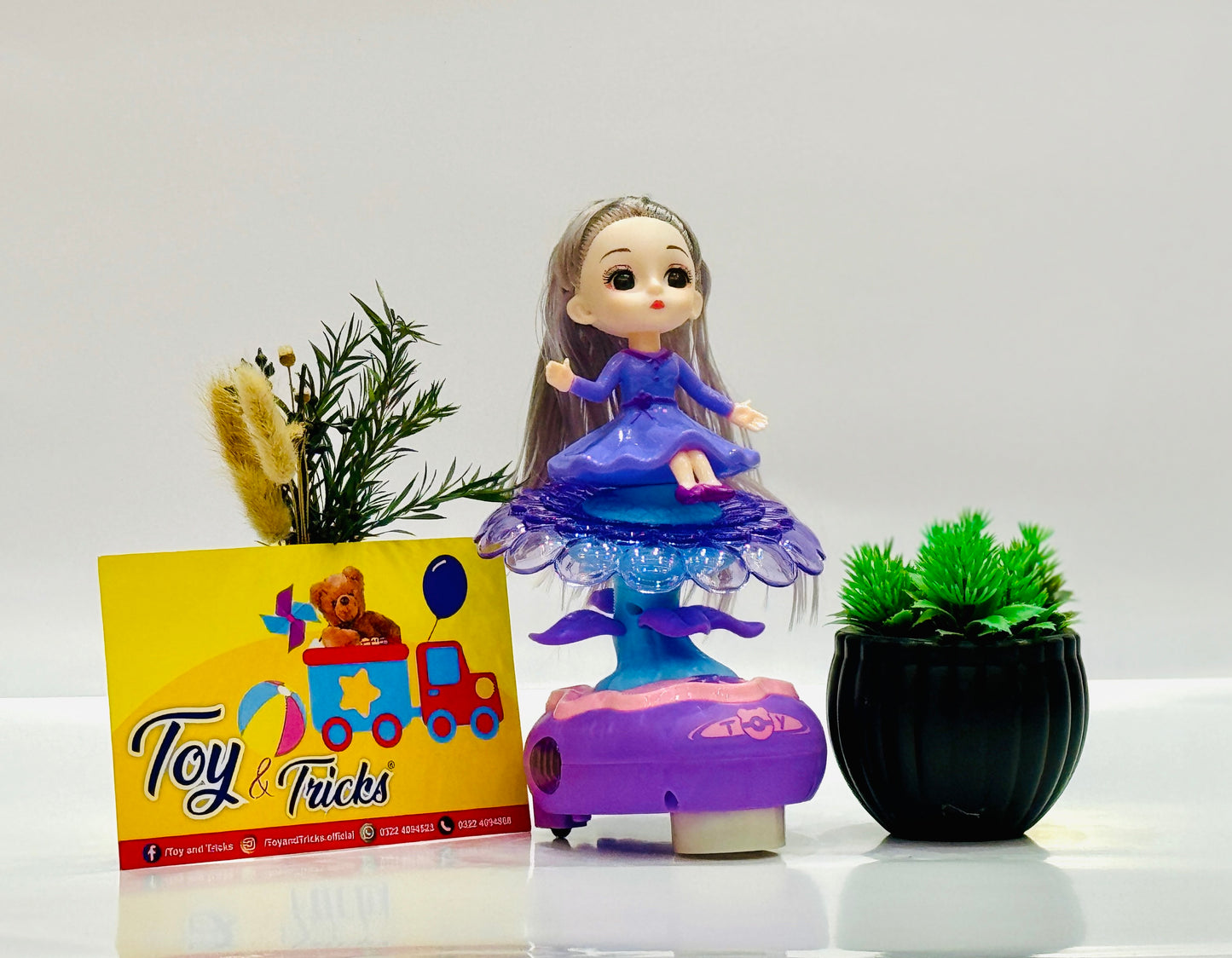 Rotate Petal Girl Toy