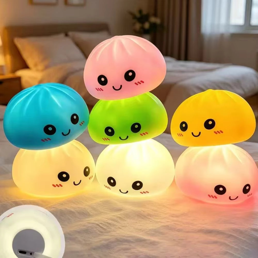 Cute Dumpling LED Night Light