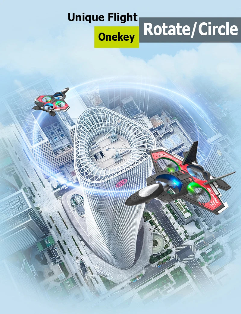 Remote Control Fighter Combat Aircraft With 360 Flip