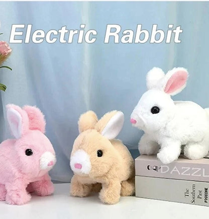 Cute Simulation Electric Rabbit Plush Toy