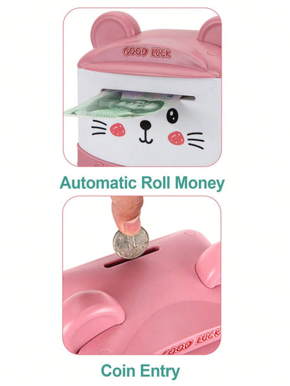 Musical Money Saving Box with Fingerprint Sensor