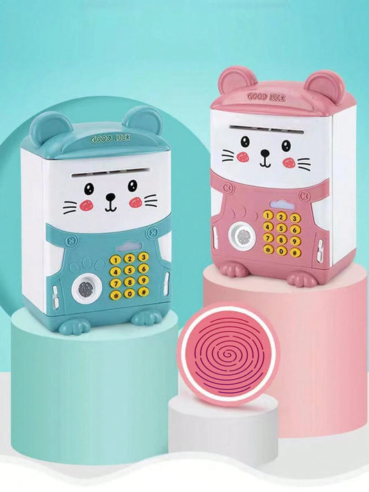 Musical Money Saving Box with Fingerprint Sensor