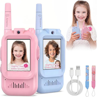 Video Walkie Talkie for kids – (Rechargeable)