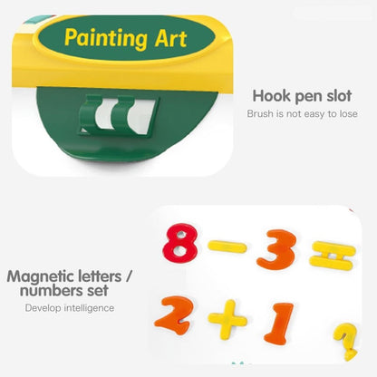 3-in-1 Easel (Black Board and White Board) – Dino