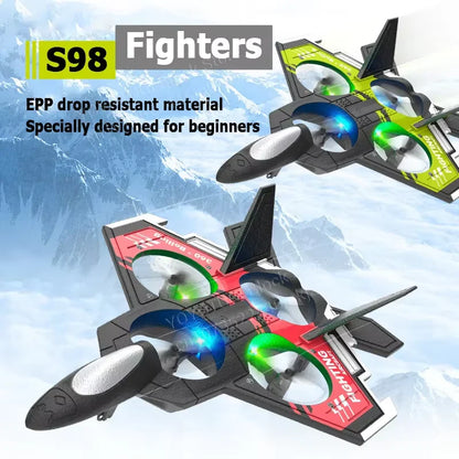 Remote Control Fighter Combat Aircraft With 360 Flip
