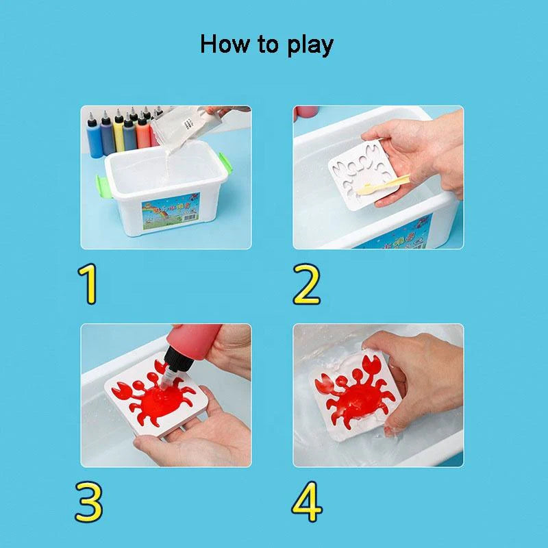 DIY Handmade 3D Creative ELF Water Magic Gel 3Pcs