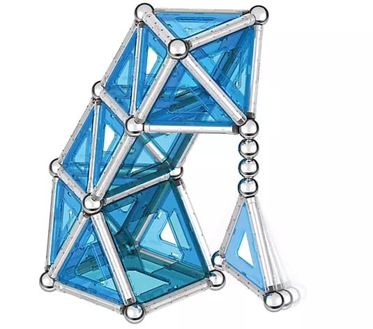 3D Crystal Magnetic Building Blocks Puzzle 66 Pieces
