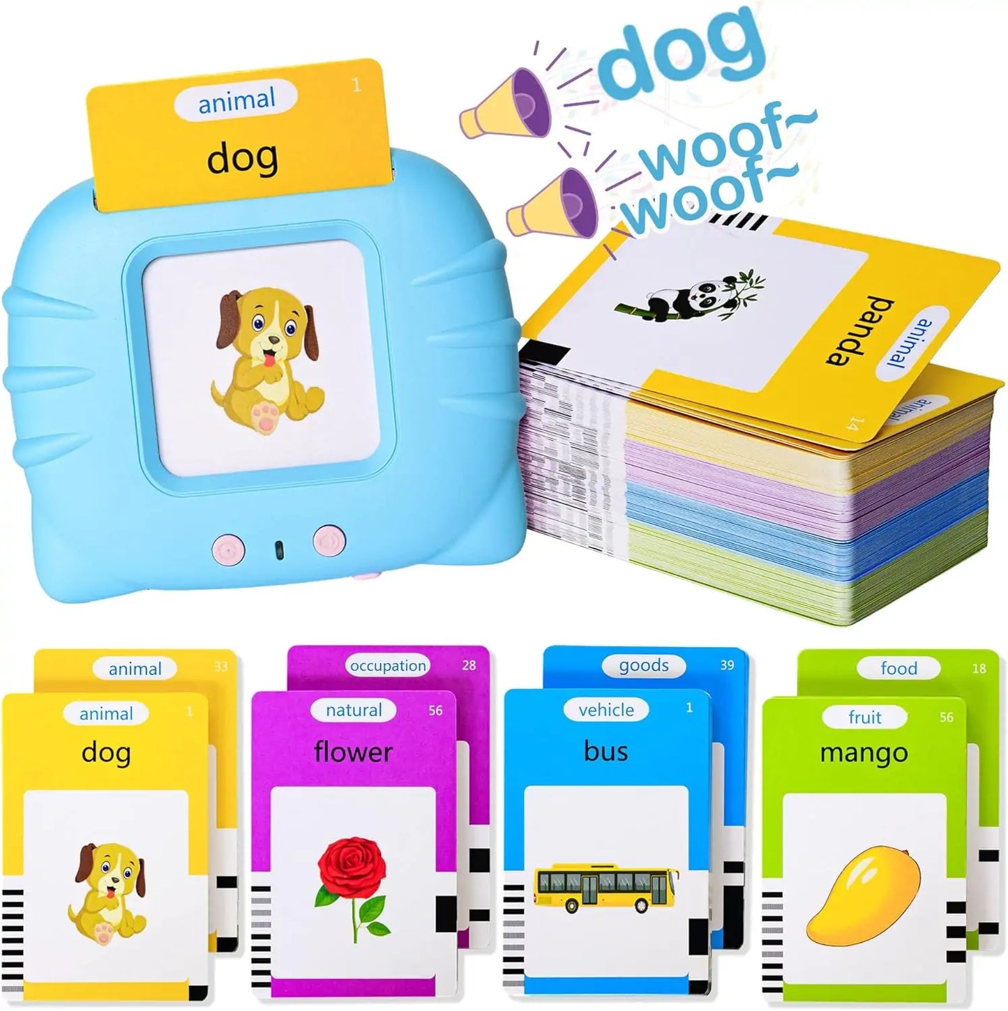 Early Development Card Reading Learning Device