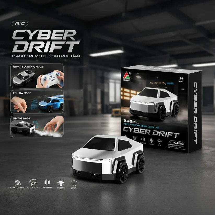 2.4GHz Remote & Induction Controlled Tesla Drift Car