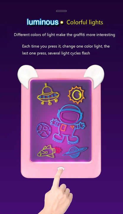 3D Magic Pad Handwriting &amp; Erasable Sketching for Kids