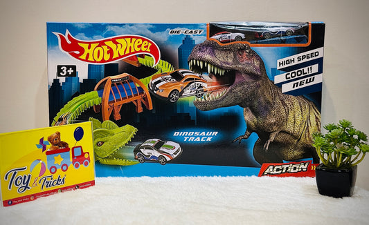 Hot Wheels Dinosaur Track!