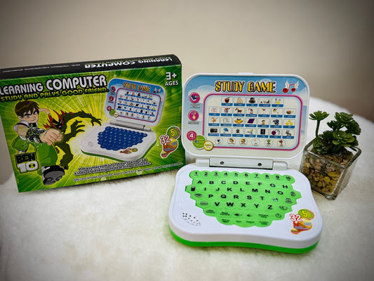 Ben 10 Themed Mini Learning Laptop For Kids
