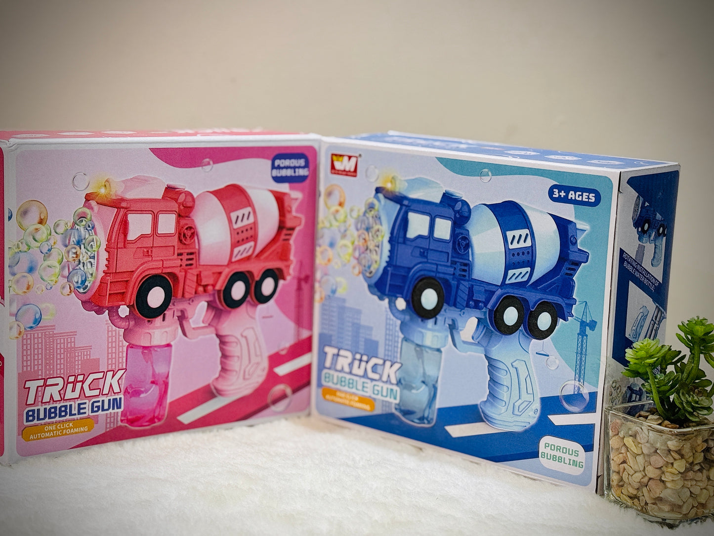 Electric Bubble Launcher Machine Gun