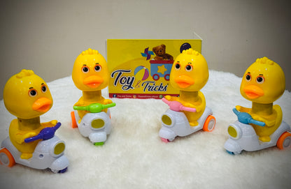 Friction Duck Motorcycle- Single Piece