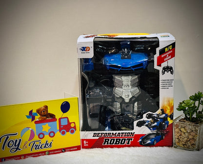 Remote Control Deformation Robot Car