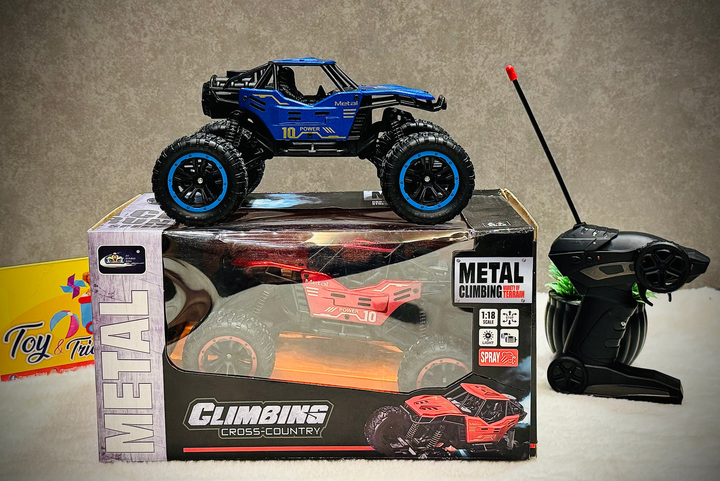 Metal Climbing Cross-Country RC Car (1:18 Scale)