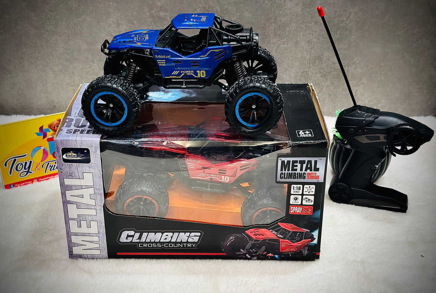 Metal Climbing Cross-Country RC Car (1:18 Scale)