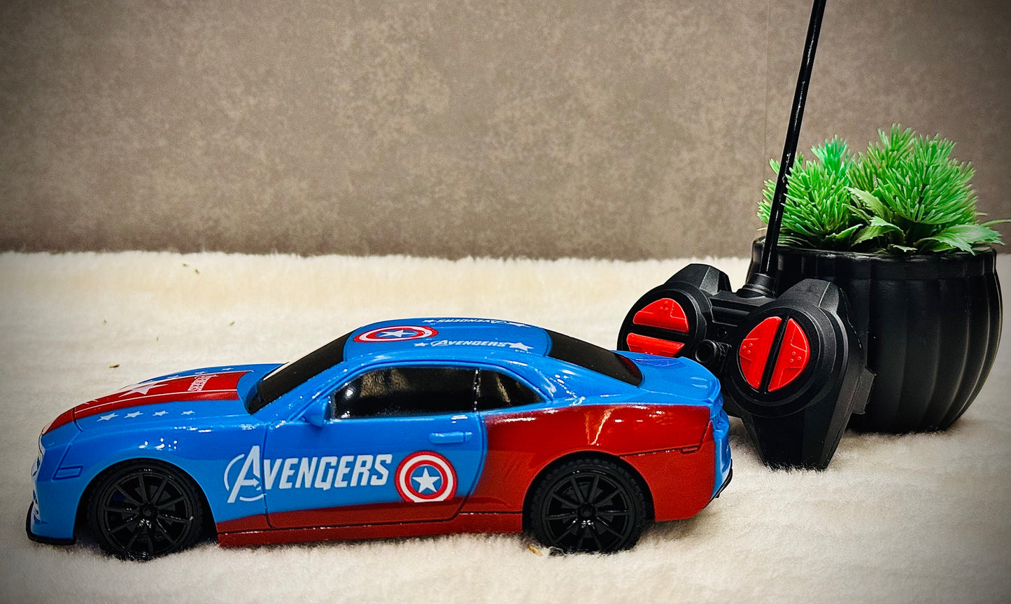 Captain America Remote Control Car (1:24 Scale)