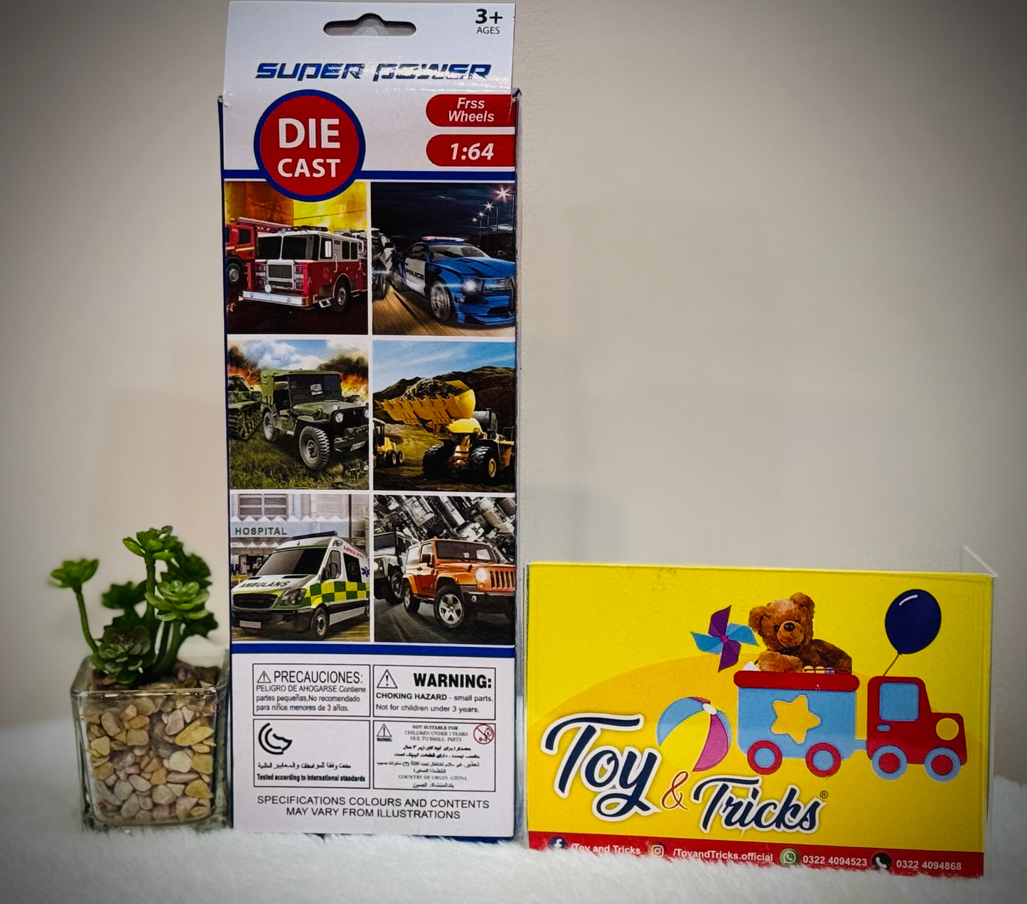 Super Power Die Cast Car | Set Of 4