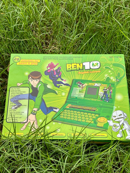 Ben-10 Educational Learning Activities Laptop Toy