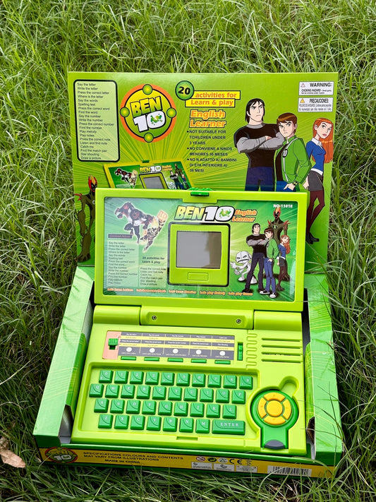 Ben-10 Educational Learning Activities Laptop Toy