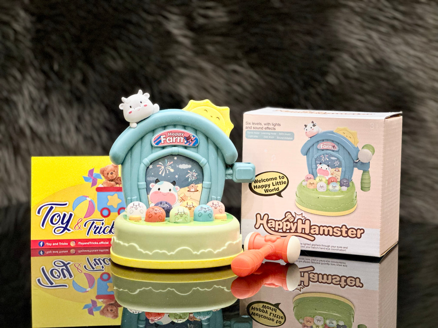 Baby Toy  Happy farm Whack-A-Mole Game
