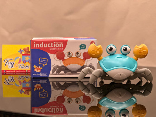 Crawling crab baby toy