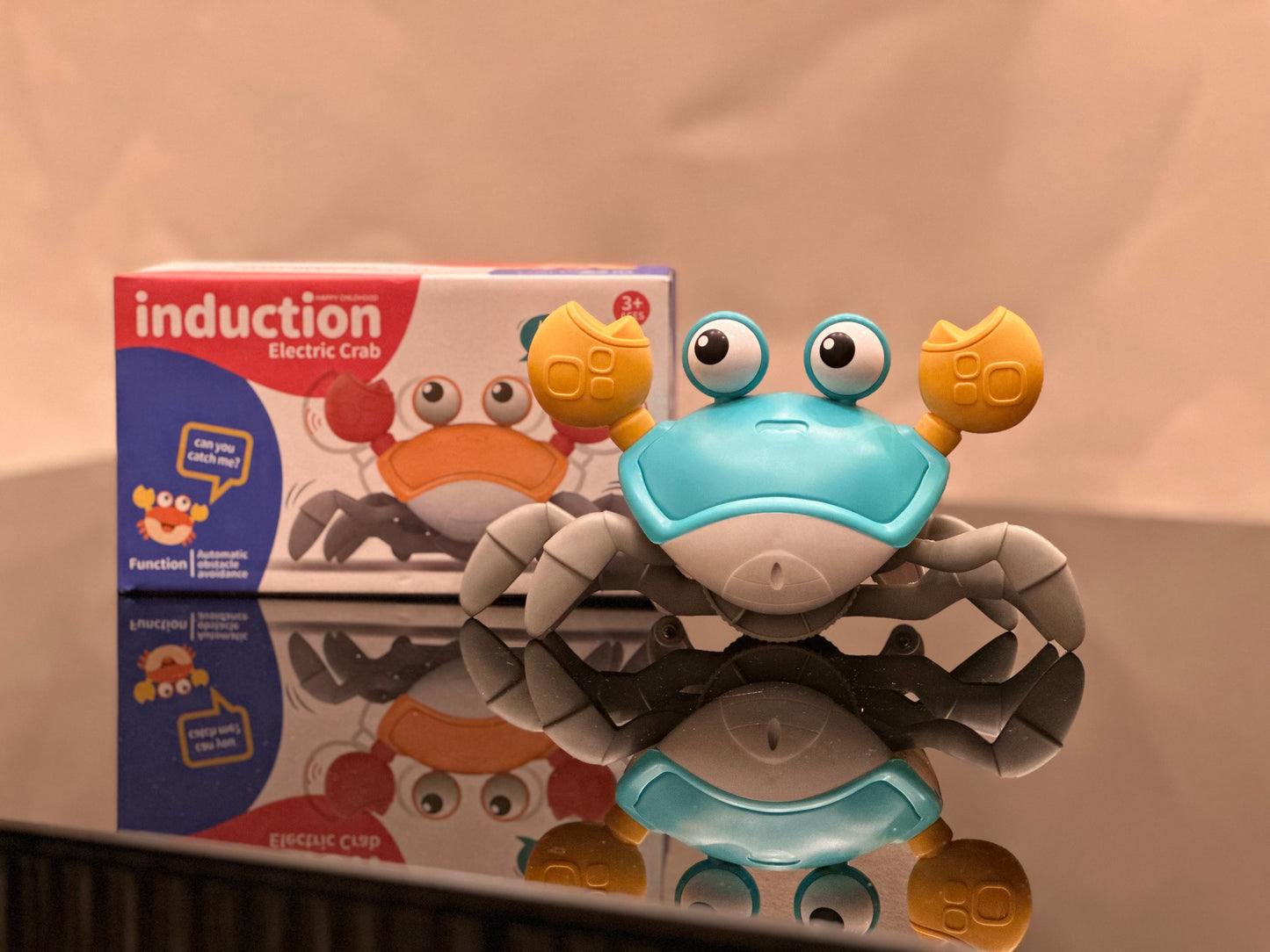 Crawling crab baby toy