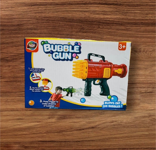 Bubble gun machine