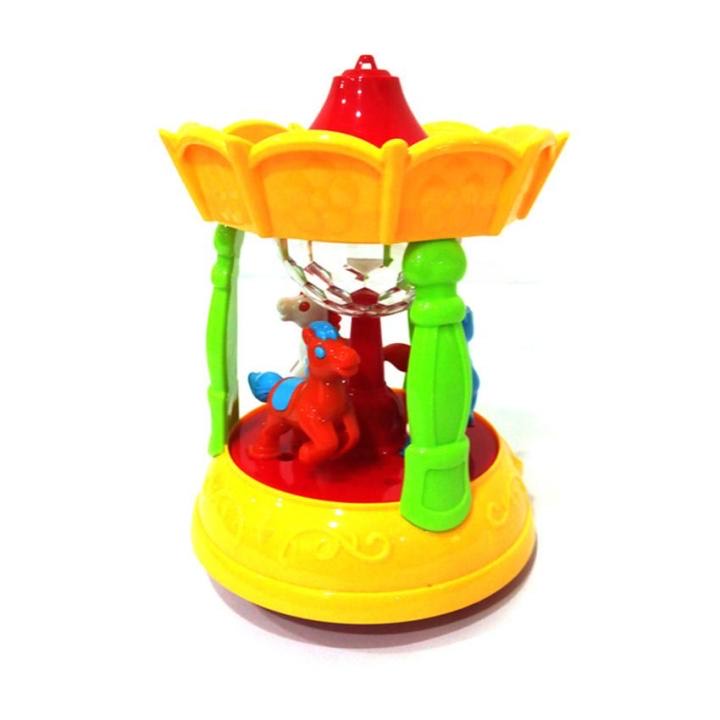 Musical rotating horse / carousal with 3D lights