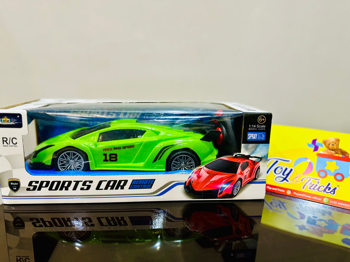 Remote Control Sports Car with Spray Effect