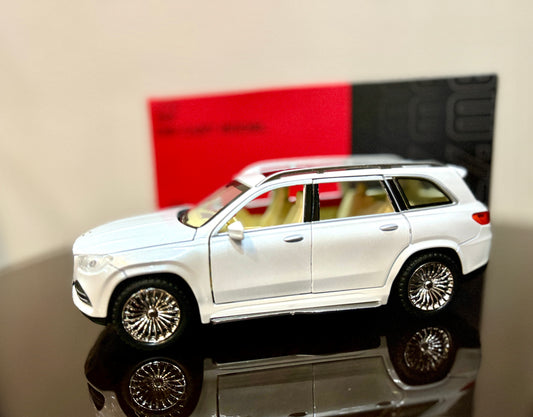 White Die-Cast Car