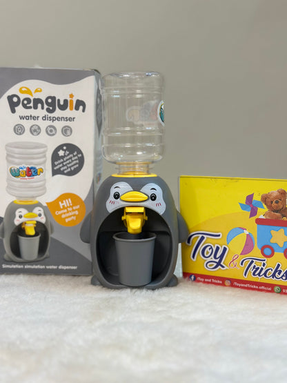 Penguin mini water dispenser for kids