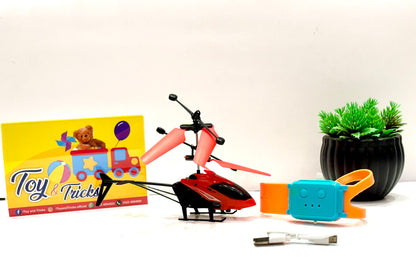 Induction aircraft with watch