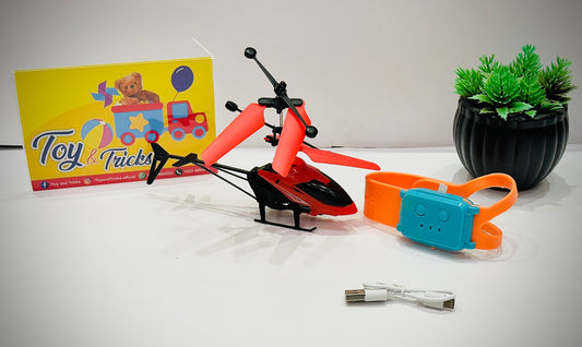 Induction aircraft with watch