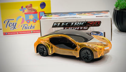 Electric 3D light car