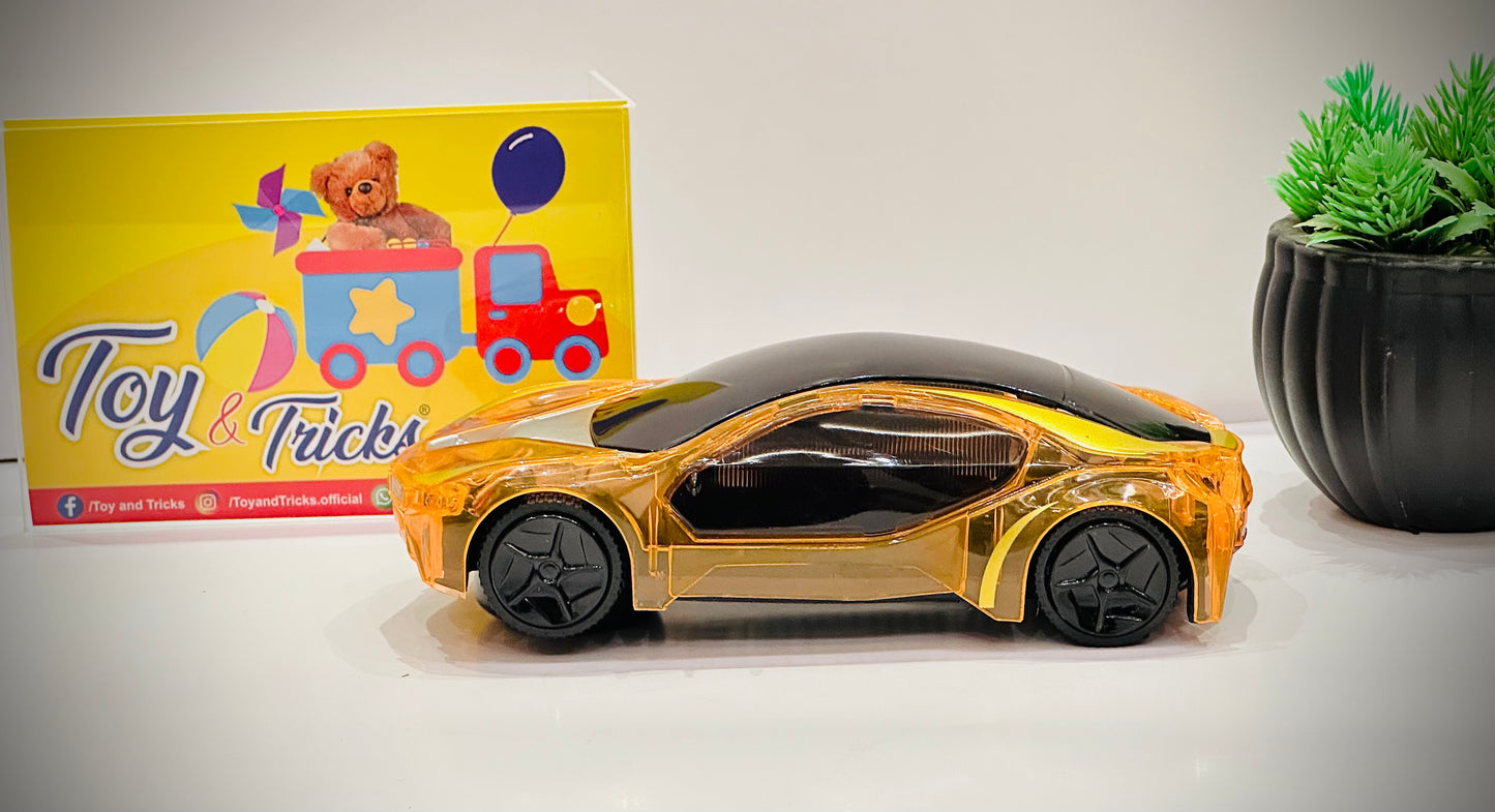 Electric 3D light car