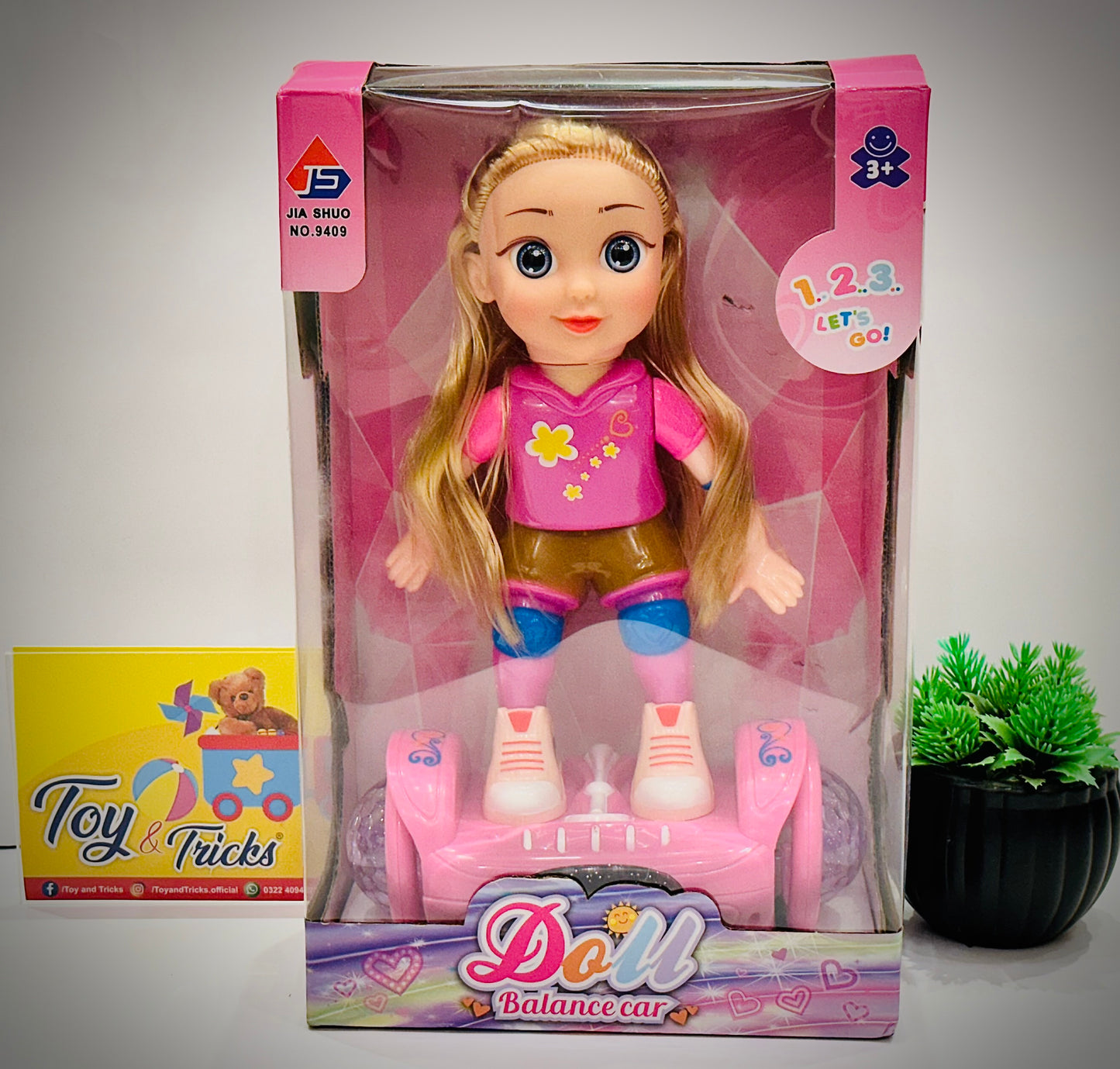 Beautiful Doll Balance Car
