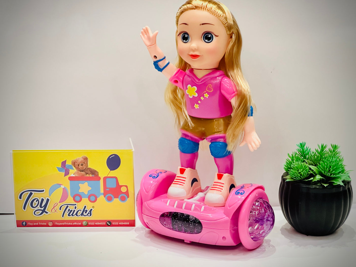 Beautiful Doll Balance Car