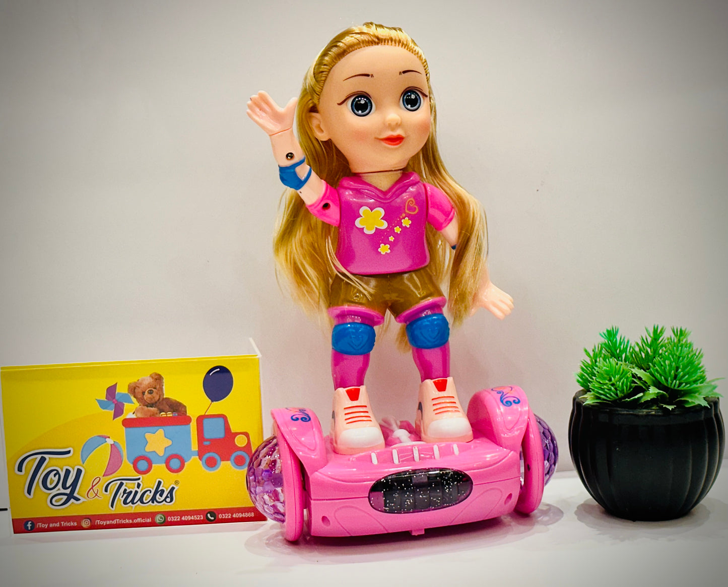 Beautiful Doll Balance Car
